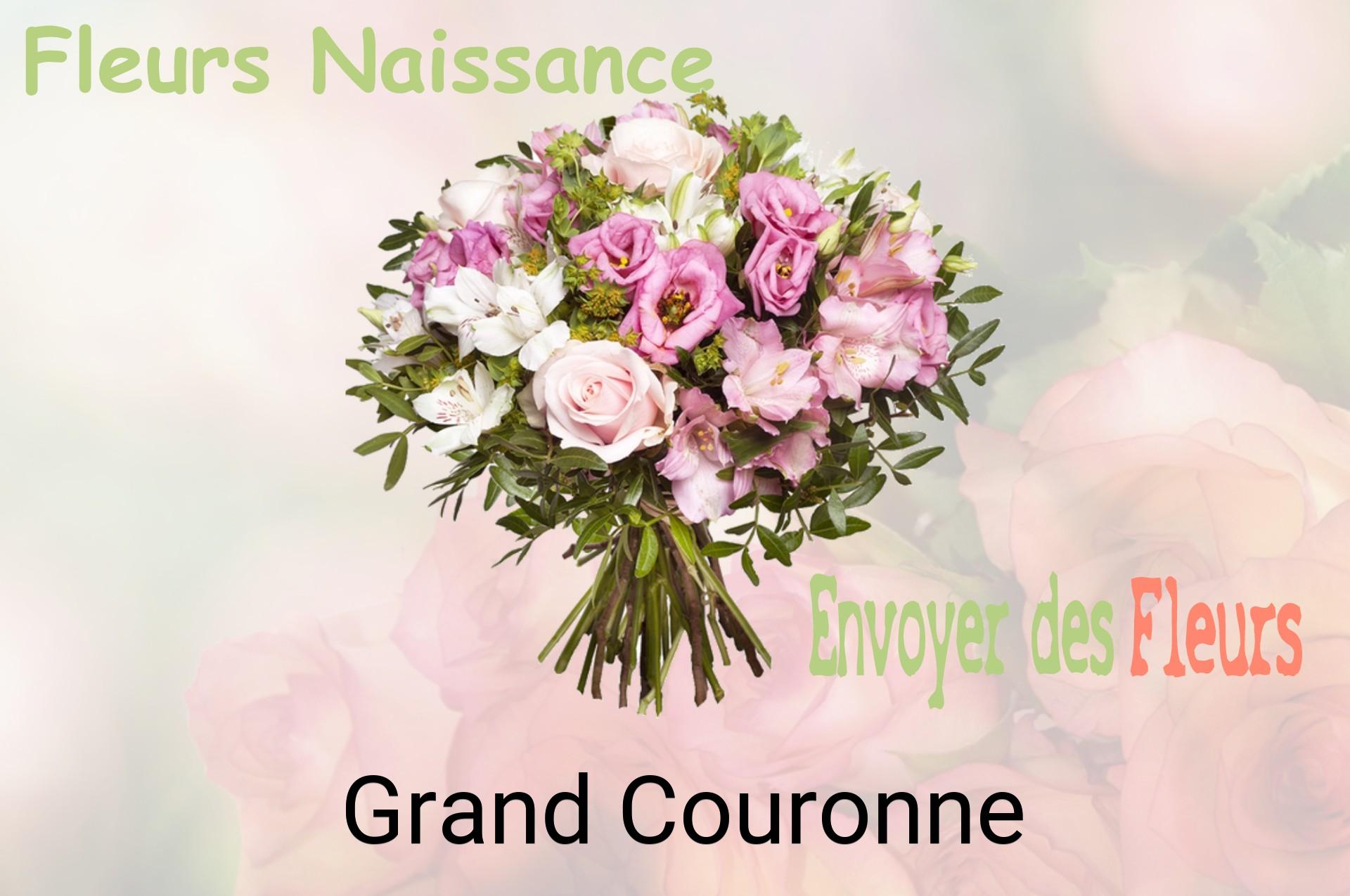 Bouquet de fleurs de naissance livré à Grand-Couronne